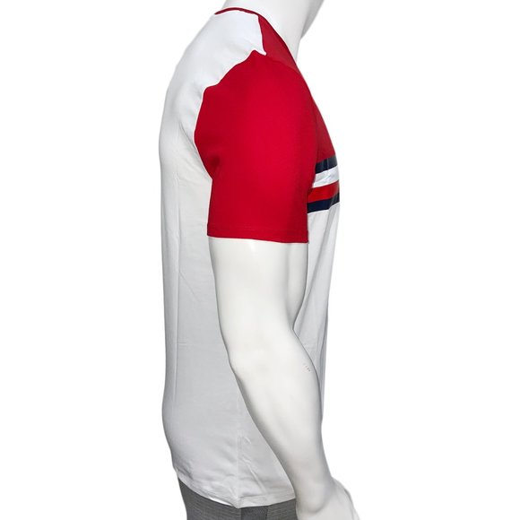 NWT TOMMY HILFIGER MSRP $44.99 MEN'S RED JERSEY SHORT SLEEVE T-SHIRT SIZE L - Picture 2 of 5